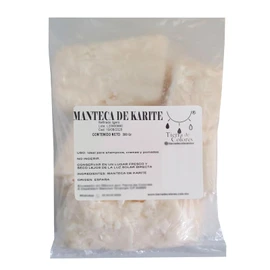 Manteca De Karite 100% Pura 500g grado Cosmetico y refinado ligero Shea butter - Tierra de Colores