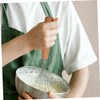 Ciieeo 1 Set Wooden Turner Handle Replacement Scalding Design for