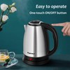 TOPWIT Electric Kettle, 2.0L Hot Water Kettle Electric, BPA-Free Stainless