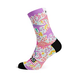 Sox Footwear Wonderland Crew Socks (Large)