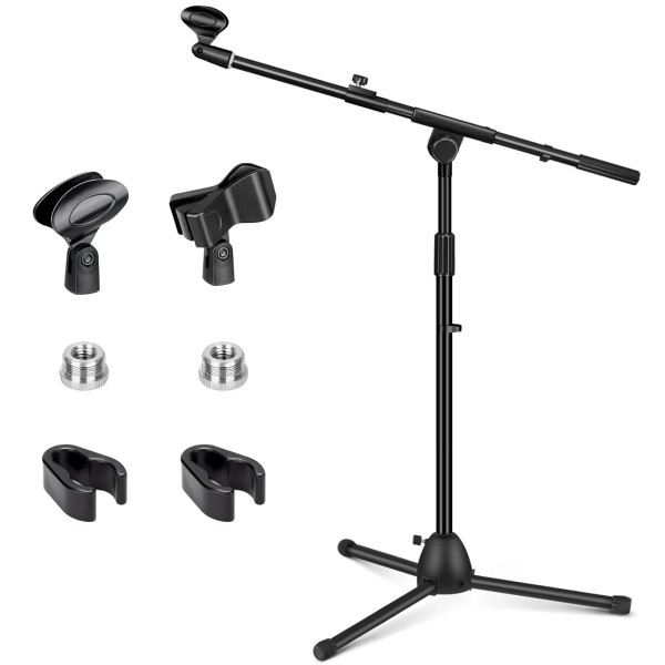 Does not apply Heavy-Duty Tripod Microphone Stand, Adjustable Boom with