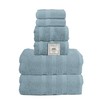 Simple Living 6PC Bath/Hand/Wash Towel Bundle