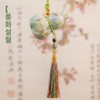 Summer natural chrysanthemum incense props Chinese style gift, gourd A, filling + mint leaf incense + gift box, 1 set / 여름용 천연 국화 향비 소품 중식 스타일 선물용, 호리병 A, 충전재+민트 잎 향+선물 상자, 1세트