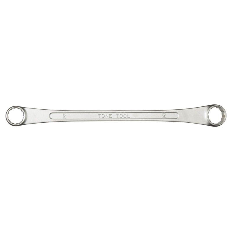 TONE M15-2224 Long Glasses Wrench (15°) Double Side Width 0.9