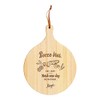 Stylish Wooden Rubber Wood Cutting Board Pizza Board Round