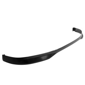 IKON MOTORSPORTS Front Bumper Lip, Compatible with 1993-1997 Honda Civic del Sol, TR Style Unpainted Black PU Polyurethane Air Dam Chin Spoiler Protector Splitter