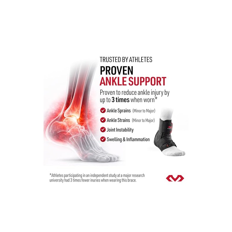 McDavid Ankle Brace Ultralight for Sprained Ankle, Figure 8 Ankle