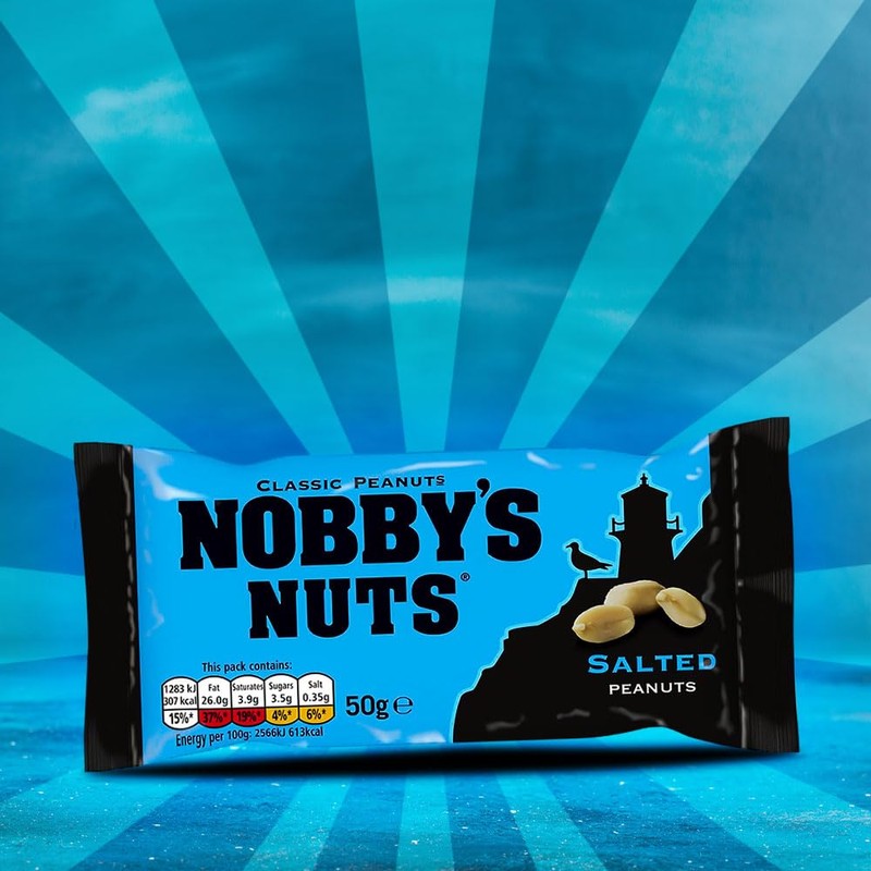 Nobby's Classic Salted Peanuts In Mega Pub Card 24x50g Packs