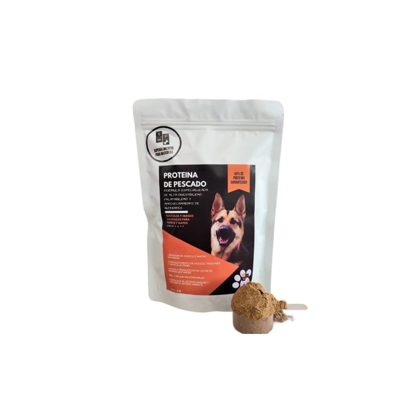 Proteina para Perros y Gatos de Alta palatabilidad 500 gr