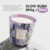 Hidden Label Hyacinth & Lilac Scented,3 Wick Large Candles for