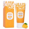 1Pcs Orange Exfoliating Gel Scrub for Face and Body Skin,