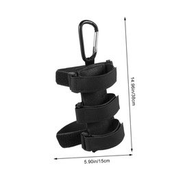 Kisangel Adjustable Straps for Bike Speaker Mount Secure Wireless Speaker Attachment 2 Pcs