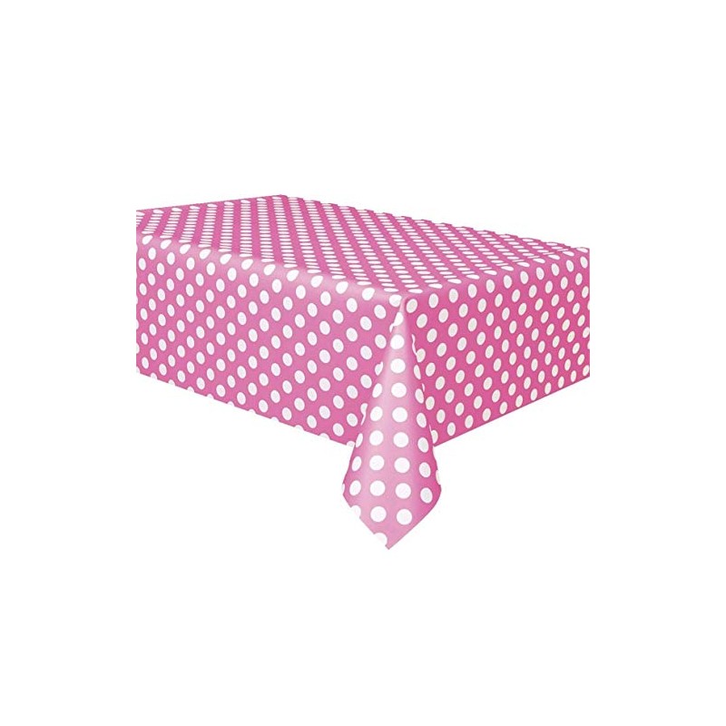 FVLFIL XPIWHTOW Royal7 2 Pack Hot Pink Polka Dot Plastic