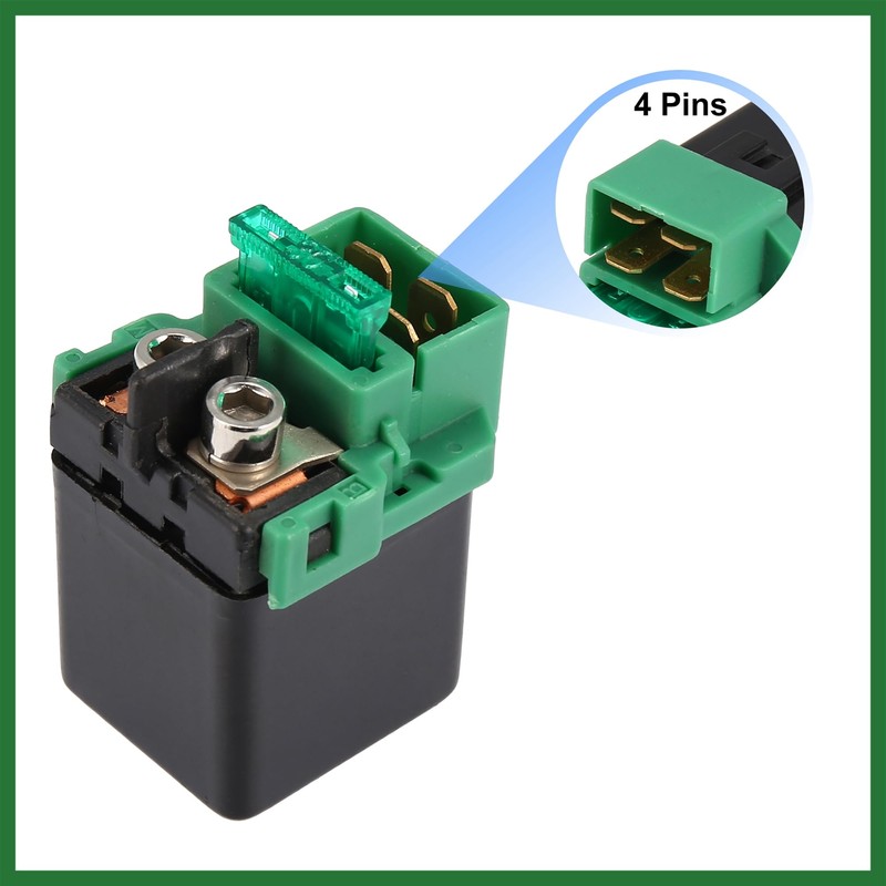 Motoforti Motorcycle Starter Solenoid Relay 35850-MT4-003 35850-MT4-000 motorbike Long-lasting