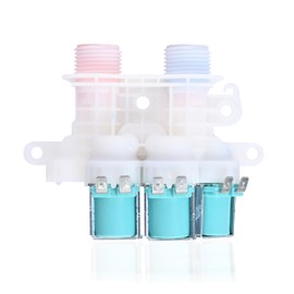 Washer Water Inlet Valve for Maytag Top Load Washer MVW6230HW0 MVWB765FW0 MVWB765FW1 MVWB766FW0 MVWB835DW2 MVWB855DC2 MVWB835DW3 MVWB835DW1 MVWB865GW0 MVWB835DW4 MVWB765FW2 MVWB765FW3 MVWB855DC3