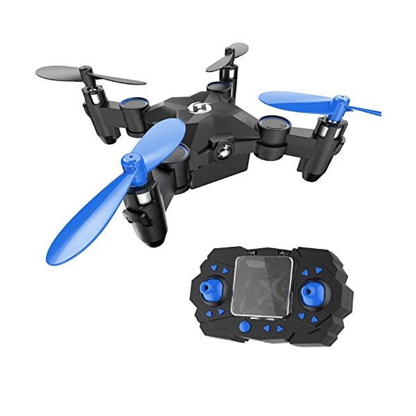 Holy Stone HS190 Mini Drone for Kids, Foldable Mini RC Drone with One-Key Back, 3D Flip and 3 Speed Modes Quadcopter for Beginners, Propellers Full Protect Easy to Fly Toy Gift for Boys and Girls