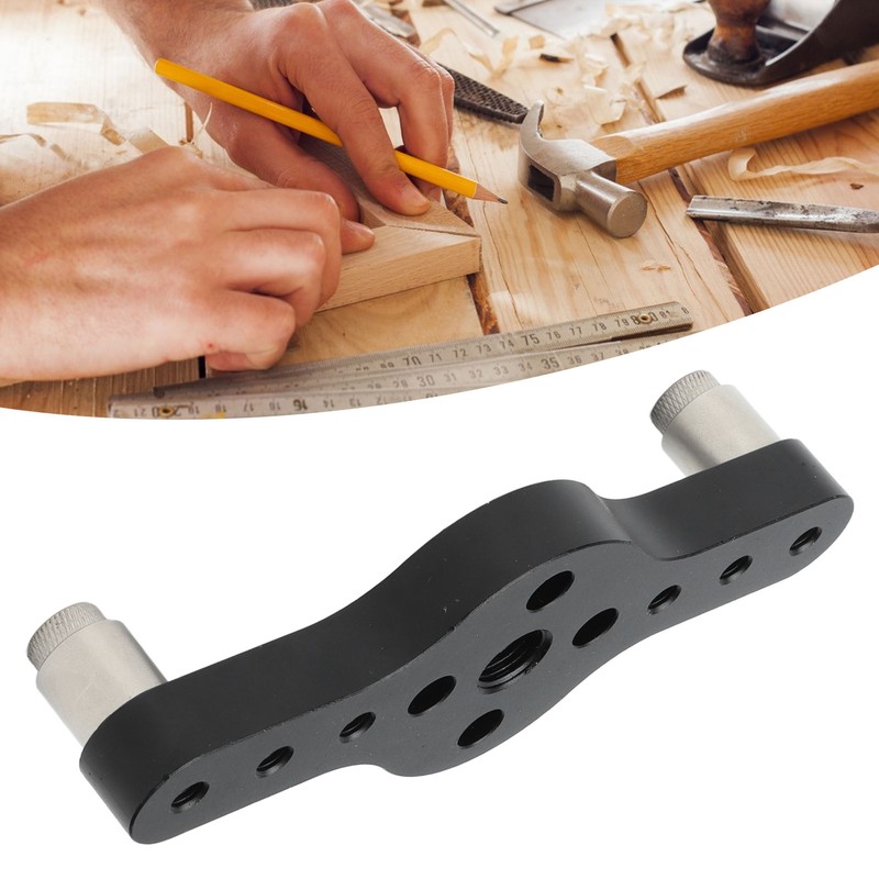 Hole Drilling Guide Centering Dowel Straight Hole Positioner Woodworking Splicing