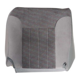 Priprilod Gray Cloth Driver Side Bottom Seat Cover Compatible with Dodge Ram 1500 2500 3500 SLT 1994 1995 1996 1997
