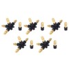5Pcs G1/2 DN15 Copper Adjustable Misting Sprayer Nozzle Garden Irrigation