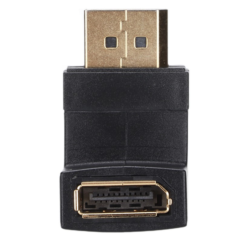 Right Angled DP Adapter UP Down 90 Degree Male to