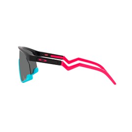 Oakley Unisex Sunglasses Matte Black Frame, Prizm Black Lenses, 39MM