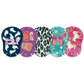 Ortopad Girls Eye Patches, Large Scale Designs, 1 Pack of 50 Patches (Medium)
