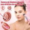 Set de Brochas de Maquillaje, 51 Piezas con Cerdas Sintéticas