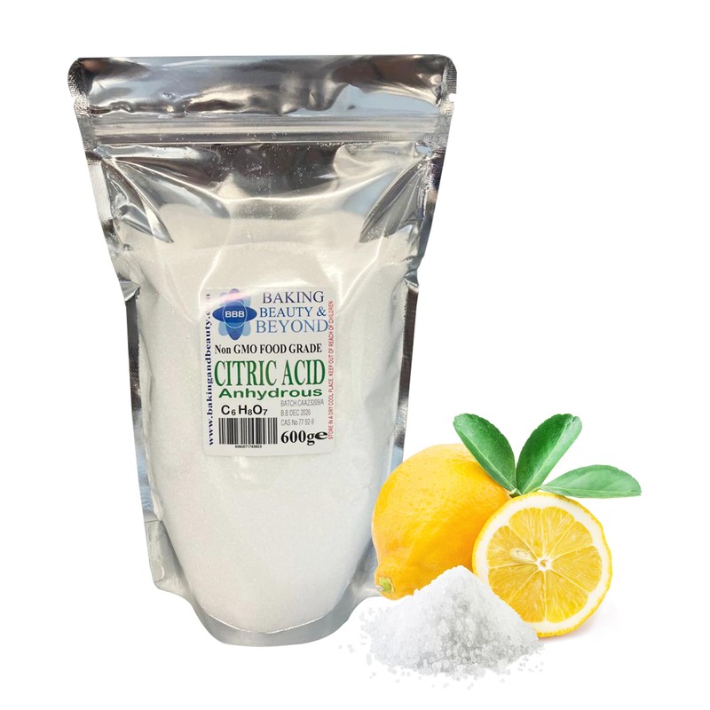 Baking Beauty and Beyond Food Grade Anhydrous Citric Acid -