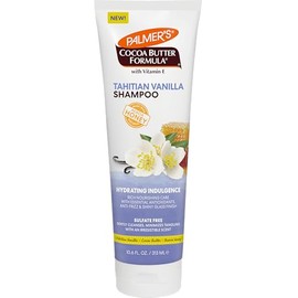 Palmers Cocoa Butter Formula, Tahitian Vanilla Shampoo Nutritivo con Vitamina E y Miel de Acacia para Brillo, Suavidad y Control del Frizz, Todo Tipo 