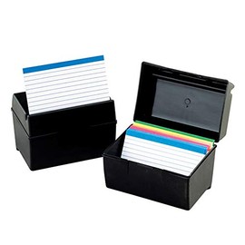 OXF01351 - Plastic Index Card File