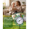 Outdoor Thermometer Waterproof Hummingbird Outside Thermometer Hygrometer