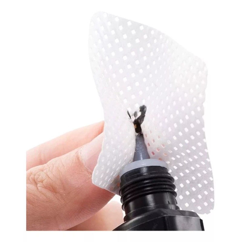 Veraly Toallitas Limpiadora Pegamento Extensiones Pestañas 200pz F