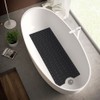 DEXI Bathtub Mat Non Slip, Extra Long 39x16, Suction Cups,