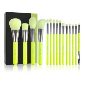 Docolor Set 15 Brochas Rostro + Ojos Neon - Originales