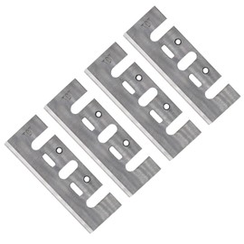 TCT Carbide Planer Blades for DW680, 3-1/4 Inch Planer Knife 82mm, Compatible with DeWalt D26676, DW6655, Compatible with Makita N1900B, KP0810, XPK01, for Bosch 1594, 3-1/4" Planer Blade, 4 PCS