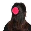 2pcs Pom Pom Elastic Hair Tiles/Ties - Flurry Ball Ponytail