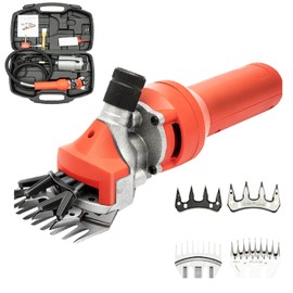 1200W Sheep Shears, Electric Sheep Clipper, 2800RPM Professional Animal Shearing Machine with Carrying Case, Heavy Duty Livestock Haircut for Sheep Alpacas Goats and Thick Coat Animals Haircut