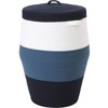 26"x20" Tall Extra Large Storage Basket with Lid, Cotton Rope