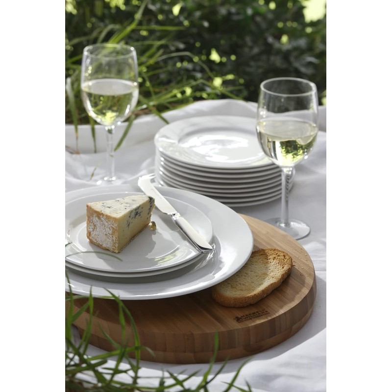 Maxwell & Williams FX0130 White Basics Rim Dinner Plate 27.5cm