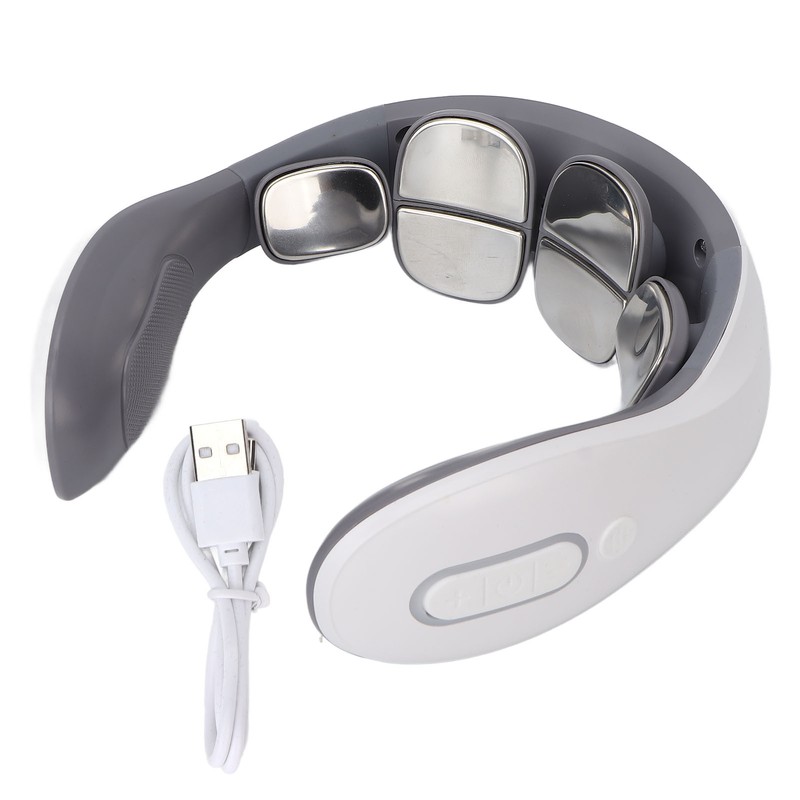 Neck Massager 42°C Hot Compress 6 Massaging Head Ergonomic U