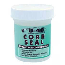 U.A.A. U-40 2oz Cork Sealant for Rod Building and Repair U403 FREE SHIPPING WITHIN US