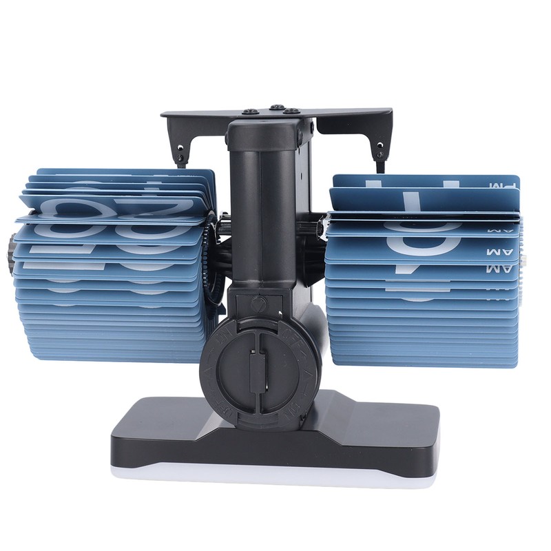 Auto Flip Clock Stylish Look Quiet Operation Adjustable Brightness Flip