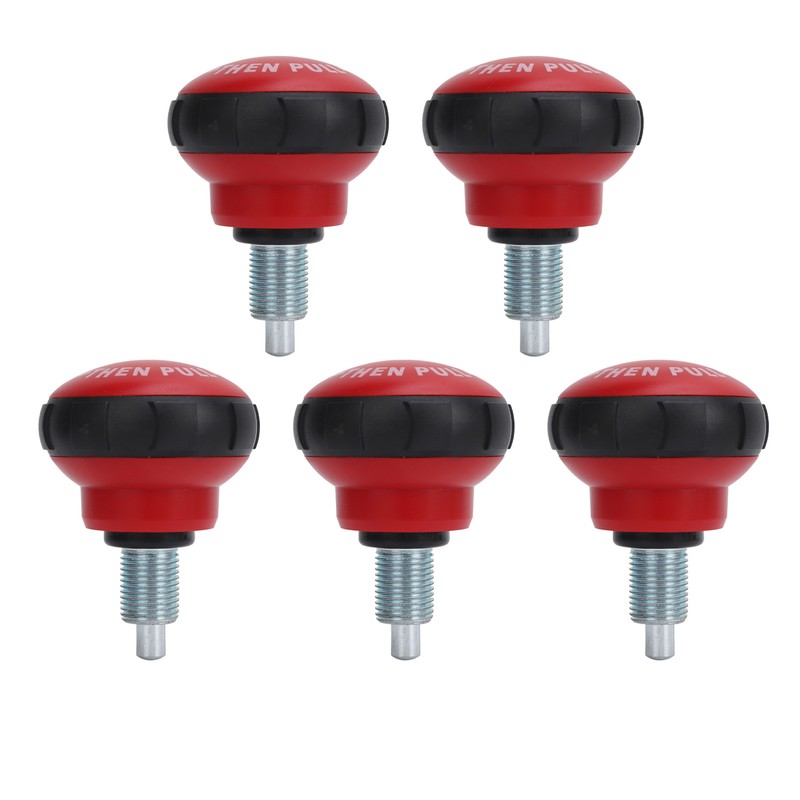 5Pcs Fitness Adjustment Knob Quick Release Spring Pull Pin Knob