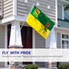 ANLEY Fly Breeze 3x5 Feet Saskatchewan flag - Vivid Color