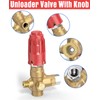 xendy washer Upgraded 350 Unloader Valve for Pressure Washer Pump