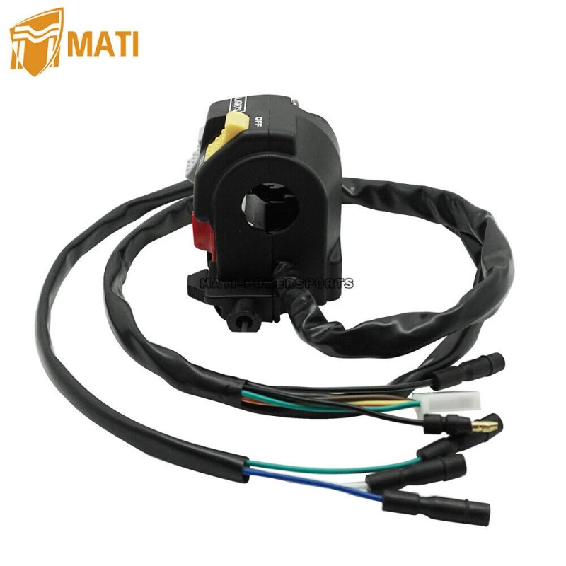 M MAT For Honda TRX300 TRX300FW 1988-1995 Handlebar Start Stop