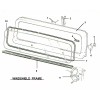 ALL STATE 4WD WINDSHIELD FRAME COWL & GLASS SEALS 1976-1986