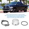 Turbo Compressor V-Band Flange Clamp Accessory Fit for Holset HX35