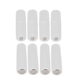 LampVPath (Pack of 8 AAA to AA Battery Adapter, AAA to AA Battery Converter Holder, AAA to AA adapter for Battery Converter AAA to AA