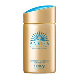ANESSA 50+ Sunprotection Factor 2022 Model, Anessa Perfect UV Skin Care Milk, N (Includes Special Sizes) 2.4 fl oz (60 mL) + 12 ml